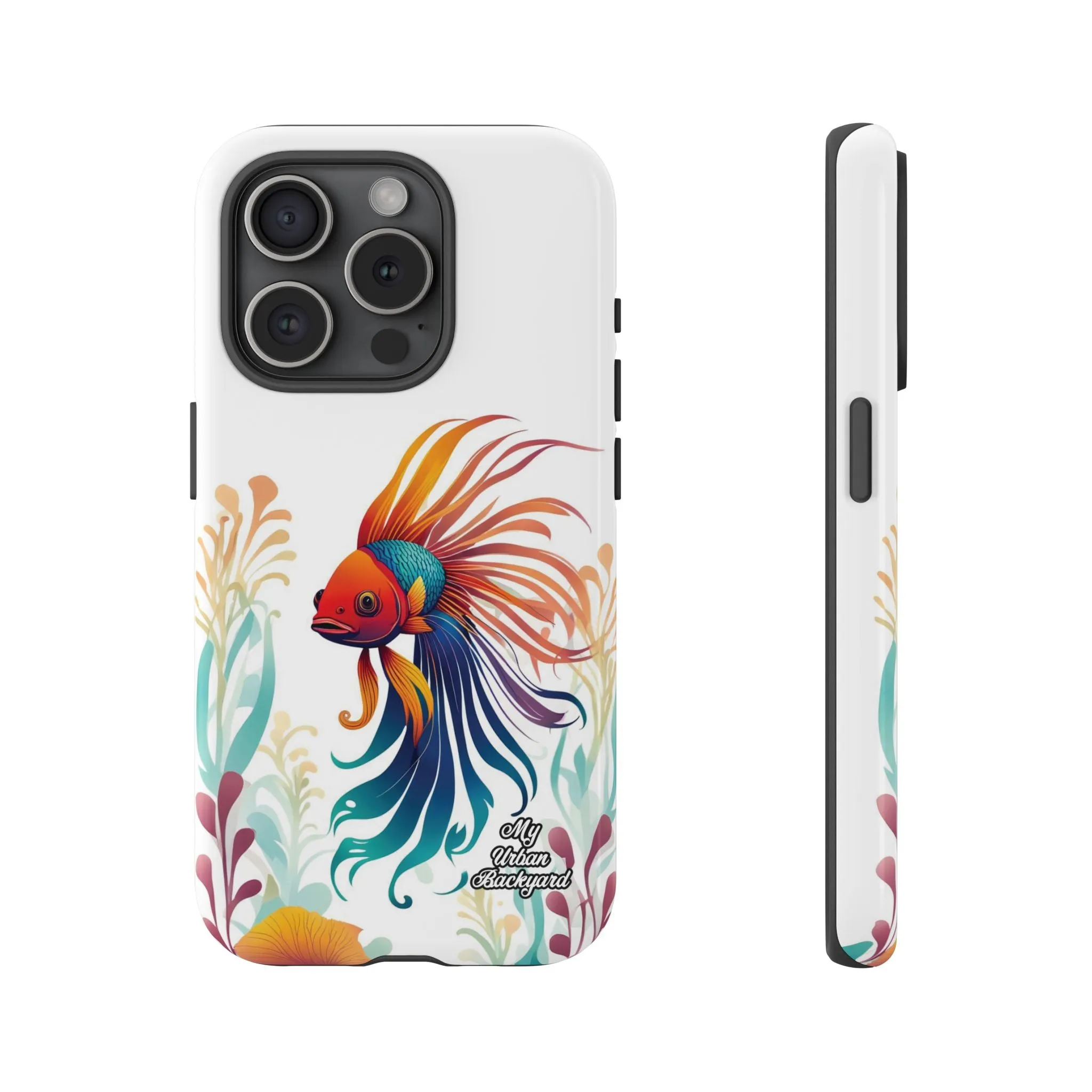 Colorful Betta Fish, Cell Phone Case - Apple, Samsung or Google Pixel