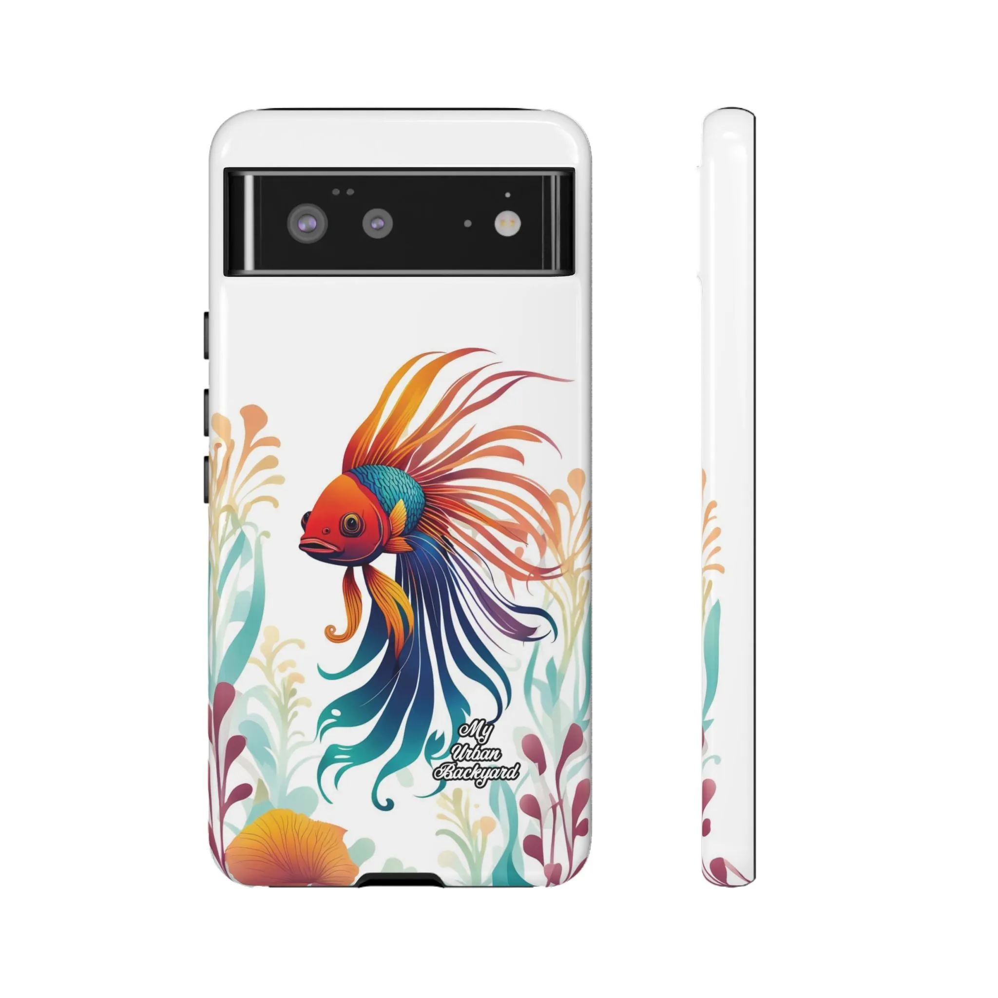 Colorful Betta Fish, Cell Phone Case - Apple, Samsung or Google Pixel