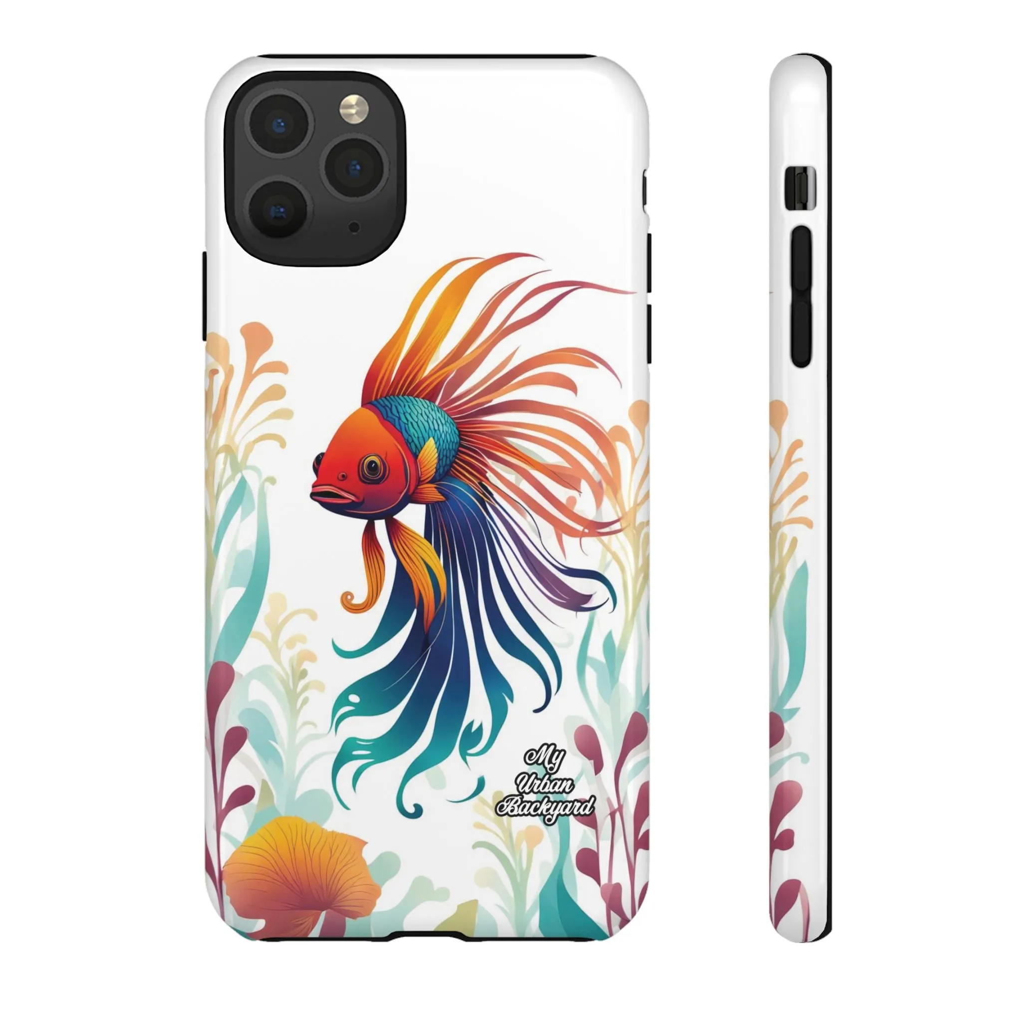 Colorful Betta Fish, Cell Phone Case - Apple, Samsung or Google Pixel