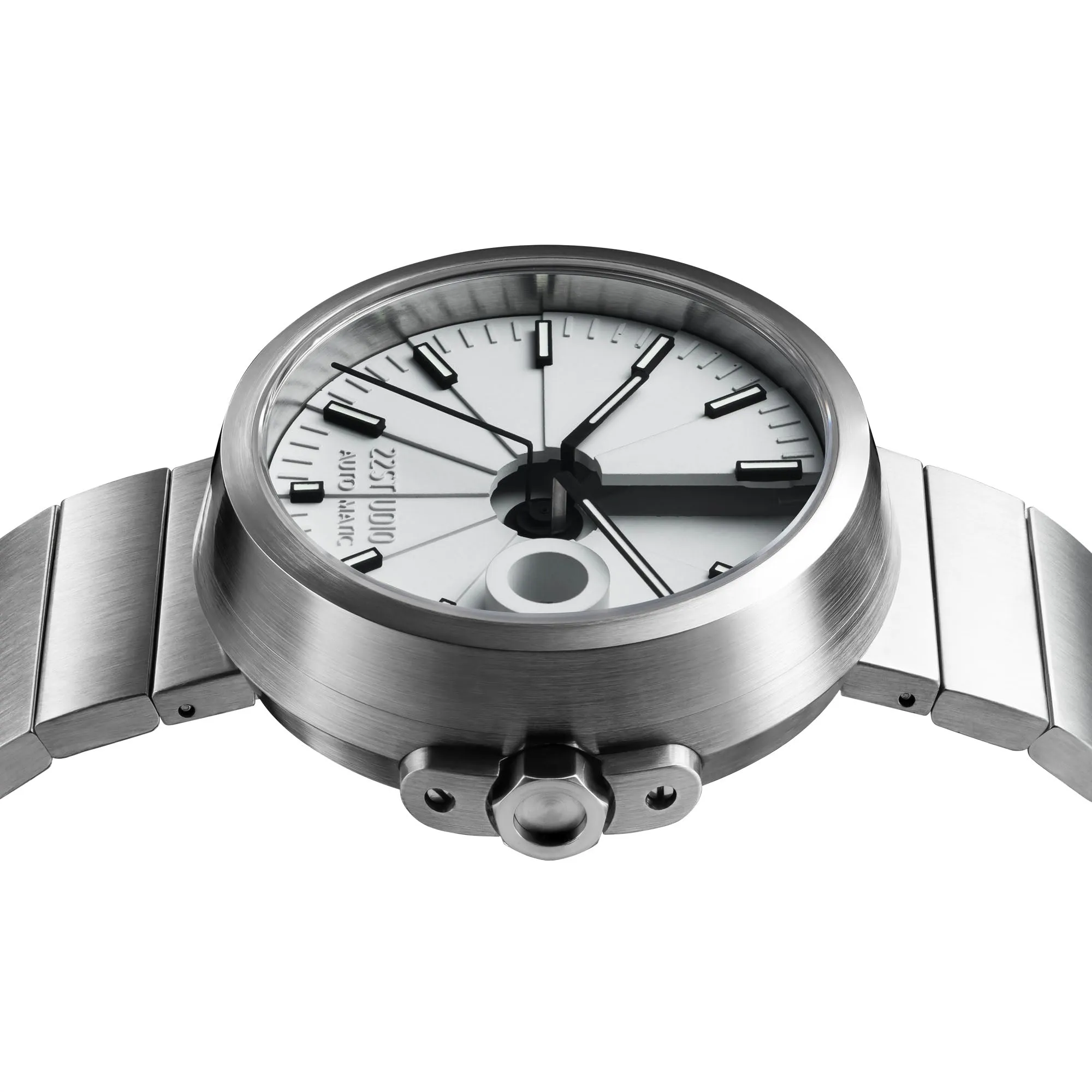 Concrete Watch Automatic 45mm Sport Edition_Smoky White