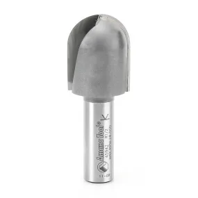 Core Box Router Bit | 1⁄2 Radius x 1 Dia x 1 1⁄4 x 1⁄2"Shank | 45942 | 738685859421