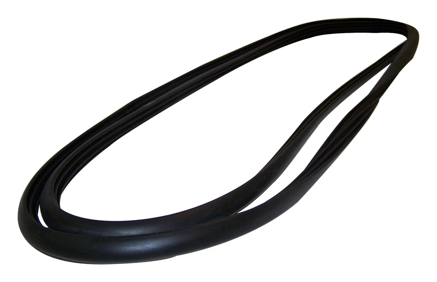 Crown Automotive Jeep Replacement 55019988 Windshield Glass Weatherstrip; Front;