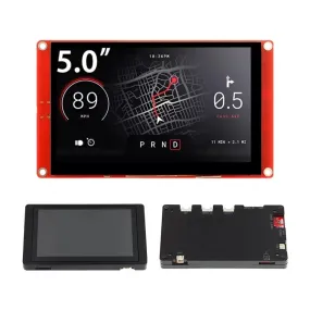 CrowPanel 5-Inch 800x480 HMI Touch Display, Wi-Fi & BLE