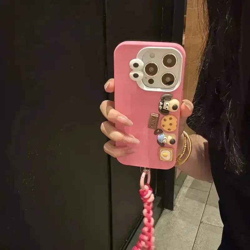 Cute Pastel Pup Phone Case (For iPhones)