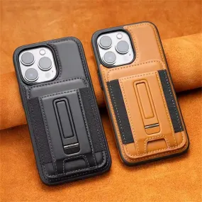 Cute Phone Cases For iPhone 16, 15, 14 Plus, and 13 Pro Max - Detachable Wallet - Hollow Logo Back Cover - TSP423