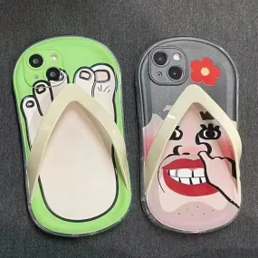 Cute Slippers Phone Case (For iPhones)