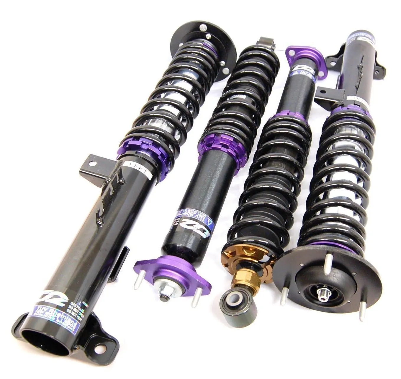 D2 Racing RS Coilovers Mazda3 FWD/AWD (2019-2021) w/ Front Camber Plates