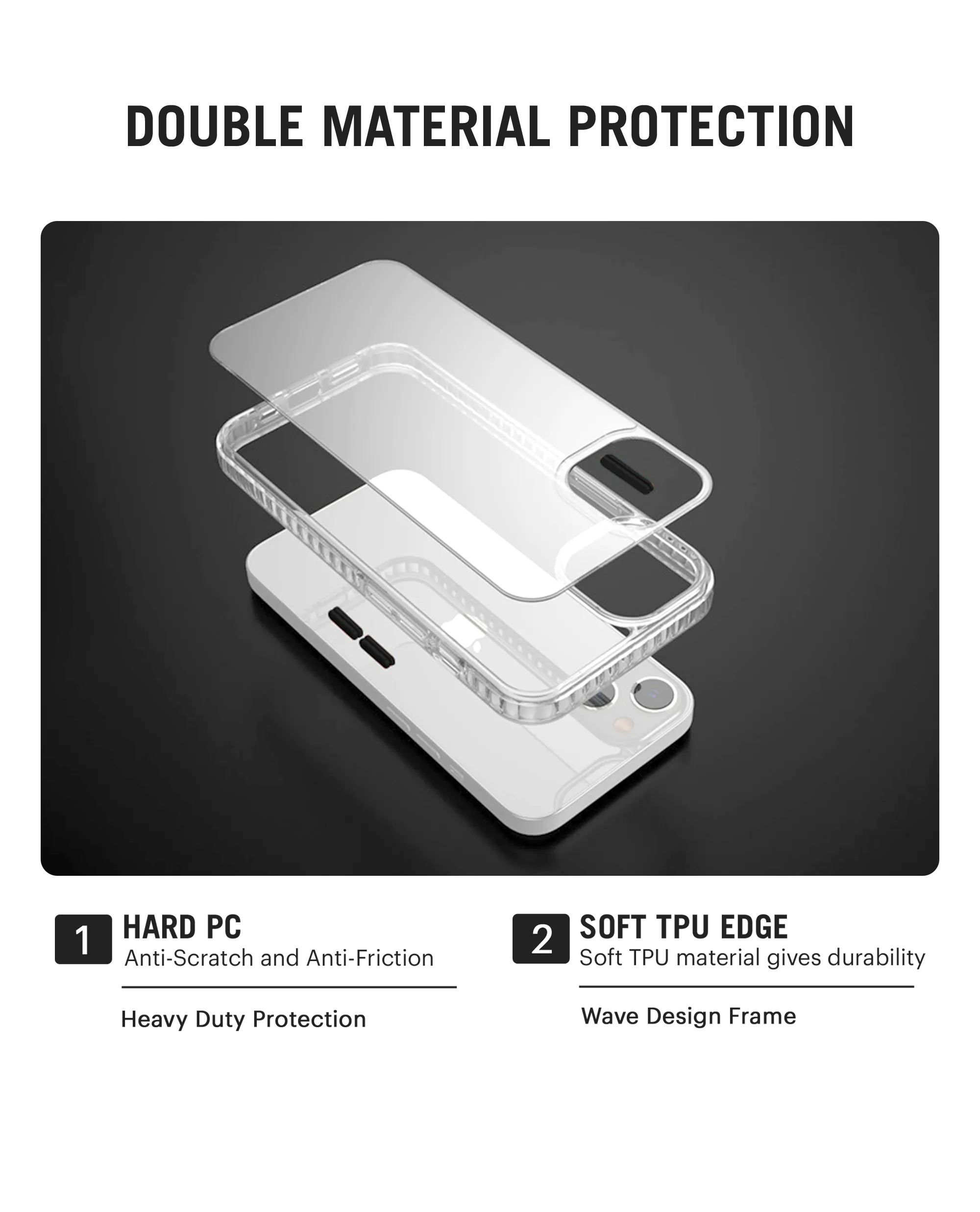 DailyObjects Wallpaper Unavailable Stride 2.0 Case Cover For iPhone 13