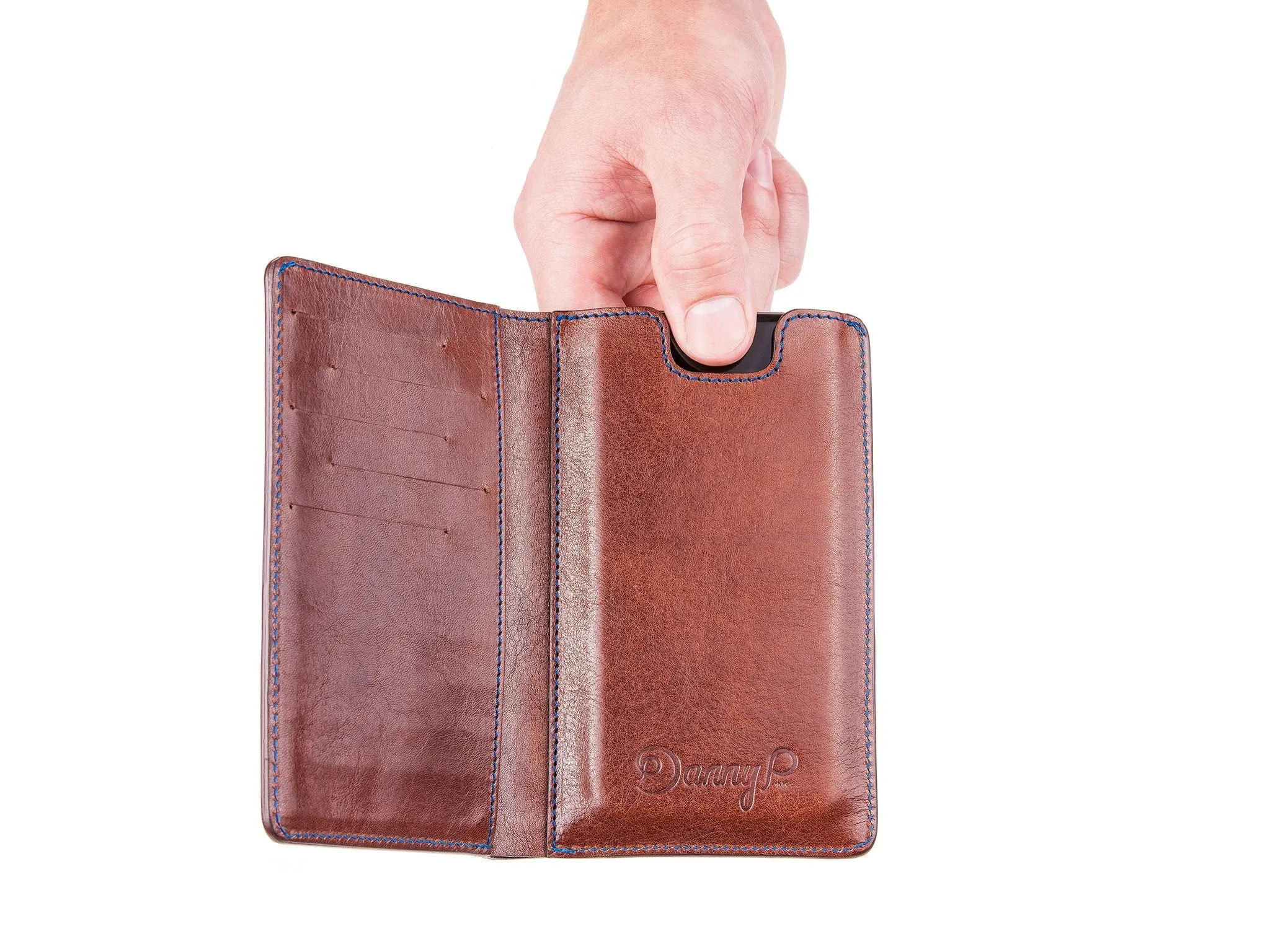 Danny P. Leather Wallet and iPhone Case