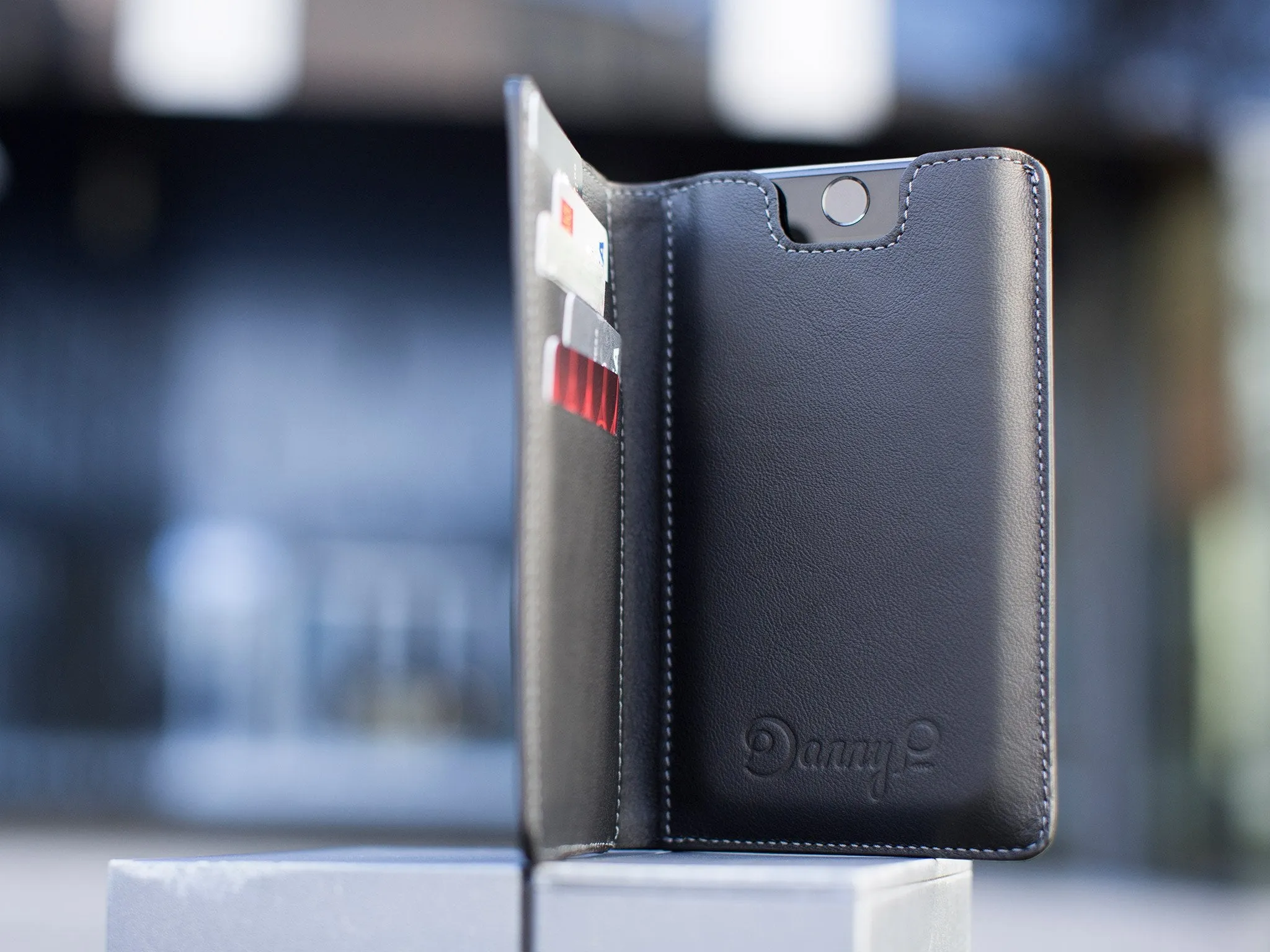 Danny P. Leather Wallet and iPhone Case