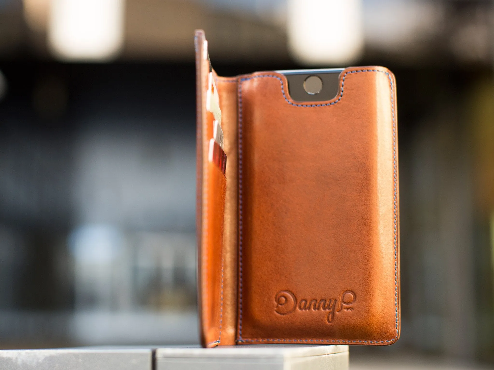 Danny P. Leather Wallet and iPhone Case