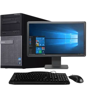 Dell OptiPlex GX7010 Intel i5, 3rd Gen Tower PC with 19" Monitor