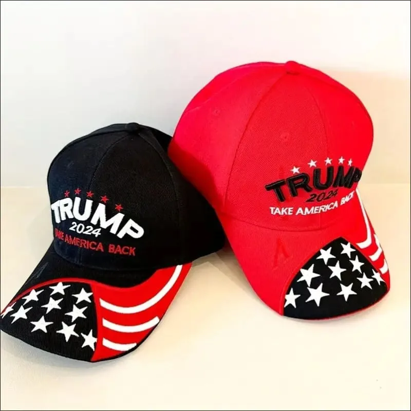 Donald Trump Embroidered Baseball Cap Celebrating American Values