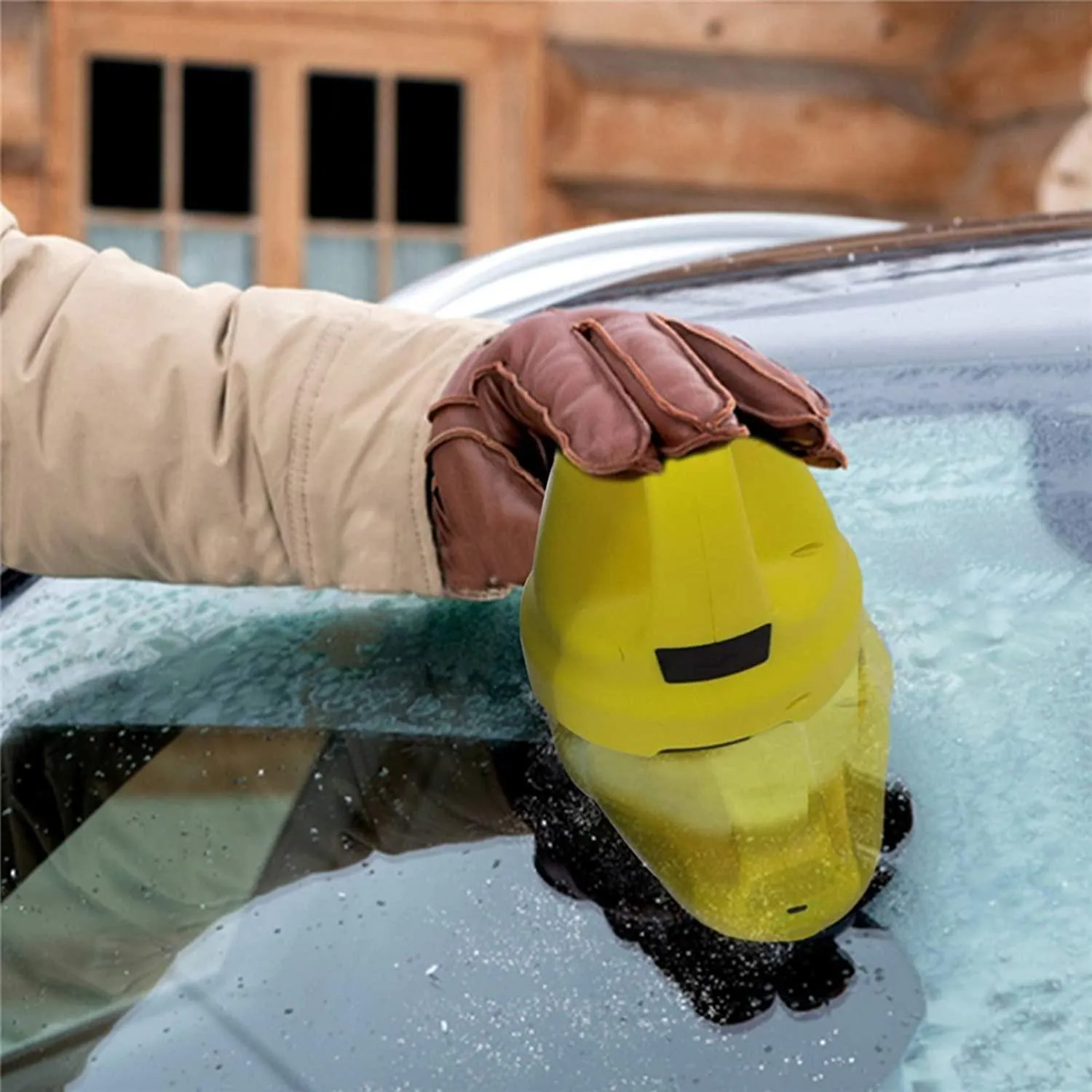 Electric Heated Car Snow Scraper