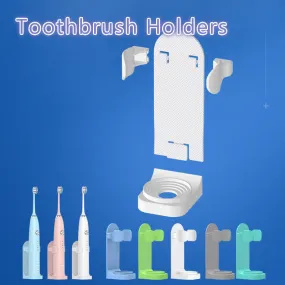 Electric Toothbrush Holder Rack Toothbrush Base Wall Simple Toothbrush Holder