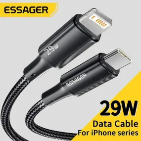 ESSAGER 29W TYPE-C iPhone Charging Cable