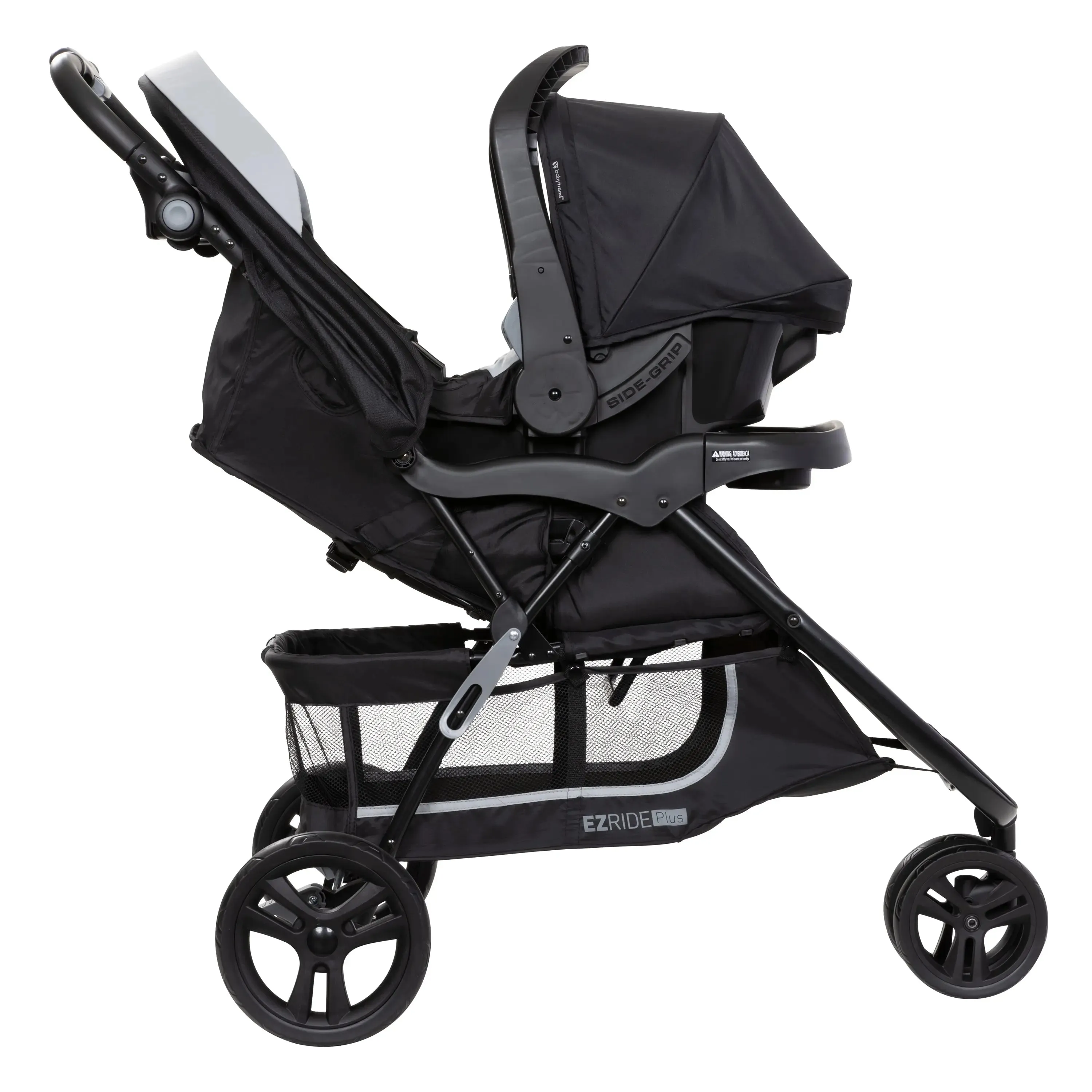 EZ Ride PLUS Stroller Travel System with EZ-Lift™ PLUS Infant Car Seat- Carbon Black (Target Exclusive)