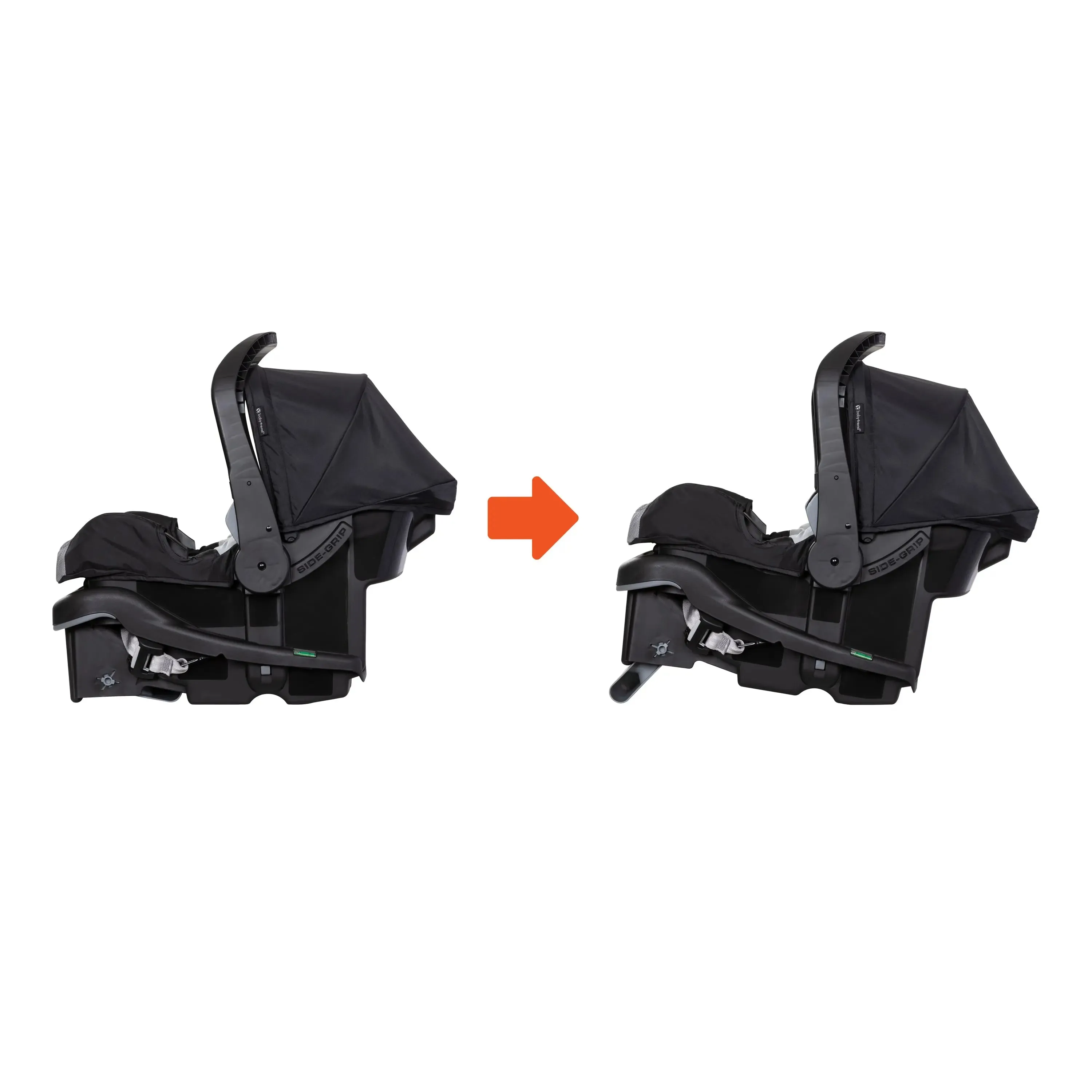 EZ Ride PLUS Stroller Travel System with EZ-Lift™ PLUS Infant Car Seat- Carbon Black (Target Exclusive)