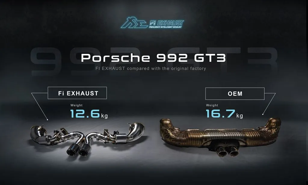 Fi-Exhaust for Porsche 992 GT3 | 2021  Exhaust System