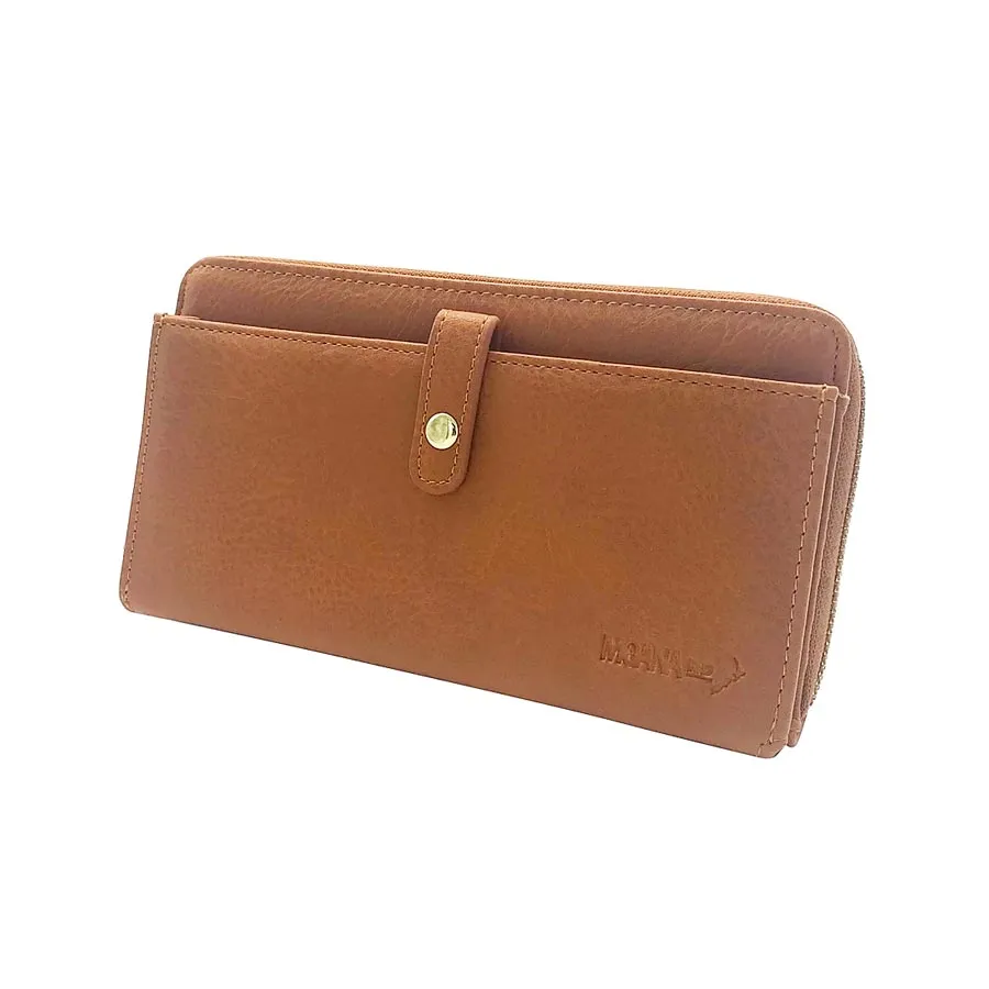 Fitzroy Ladies Wallet - Tan