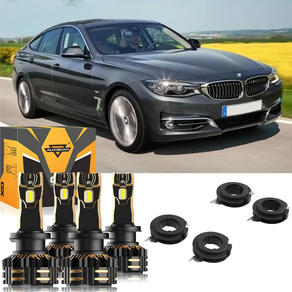 For 2017 BMW 330i H7 LED Headlight Bulbs Bundle