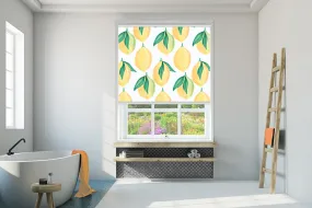 Fresh Yellow Lemon Spring Window Roller Shade