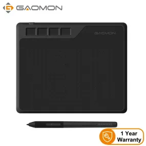 GAOMON S620 6.5x4 Inch Anime Digital Graphic Tablet Art Writing Board for Drawing &Game OSU with 8192 Levels Pen Children Tablet