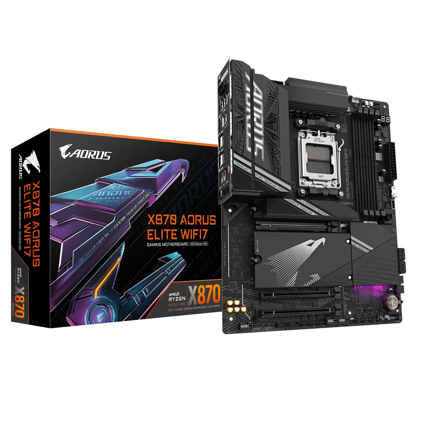 Gigabyte X870 Aorus Elite WIFI7 ATX AM5 Motherboard