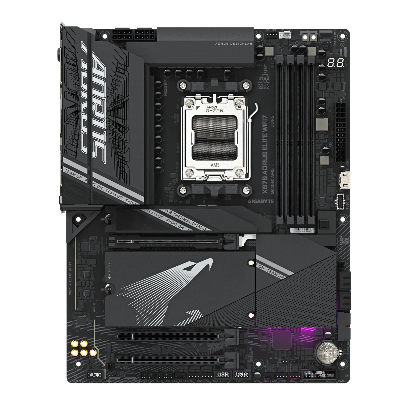 Gigabyte X870 Aorus Elite WIFI7 ATX AM5 Motherboard