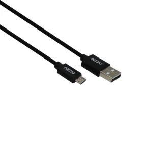 Gizzu Micro 1.2M Usb Braided Cable Black