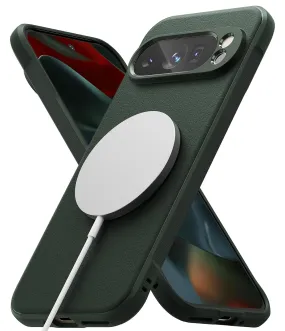 Google Pixel 9 Pro Back Cover Case | Onyx Magnetic - Dark Green