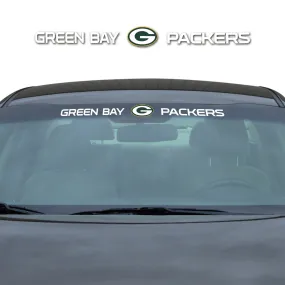 Green Bay Packers Sun Stripe Windshield Decal 3.25 in. x 34 in.