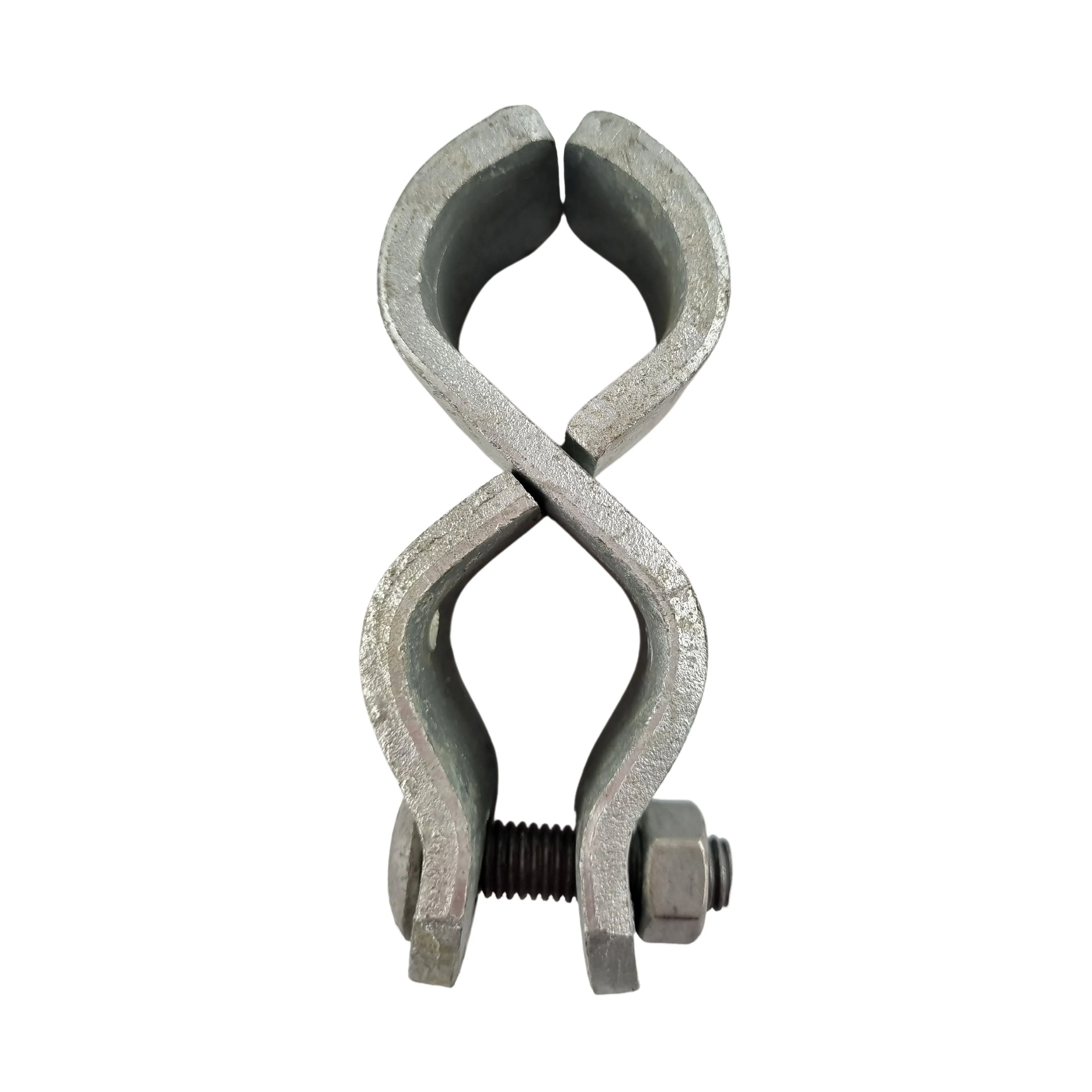 Hinge - Clamp-On - Galvanised