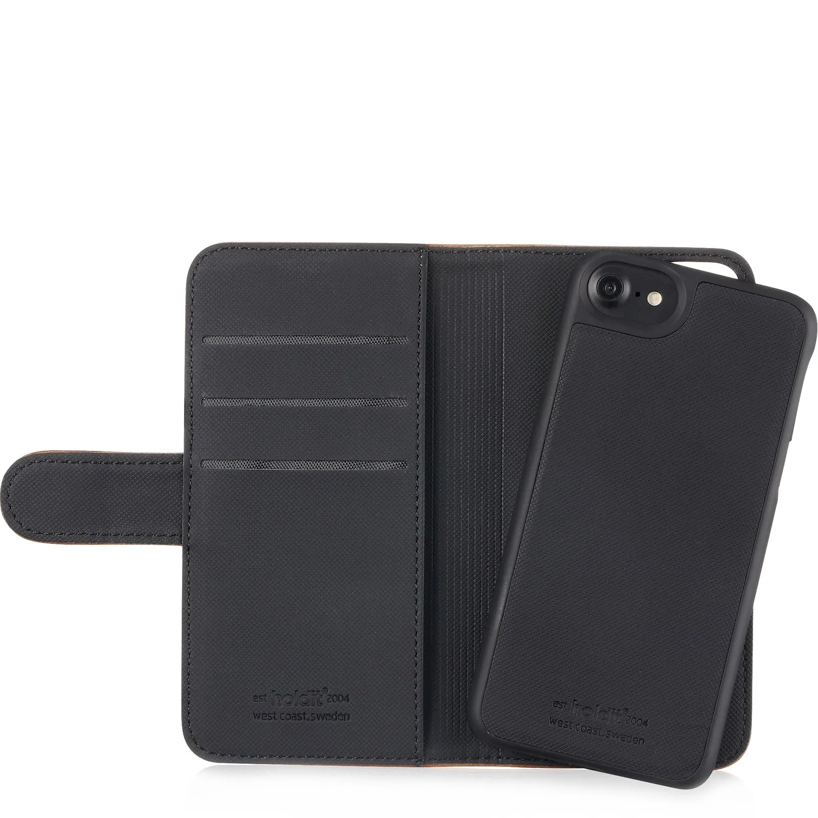 Holdit Wallet Case Magnet for iPhone 8 / 7 / 6 / 6S (3 Card Pockets)