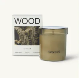 Homework Candle - Wood