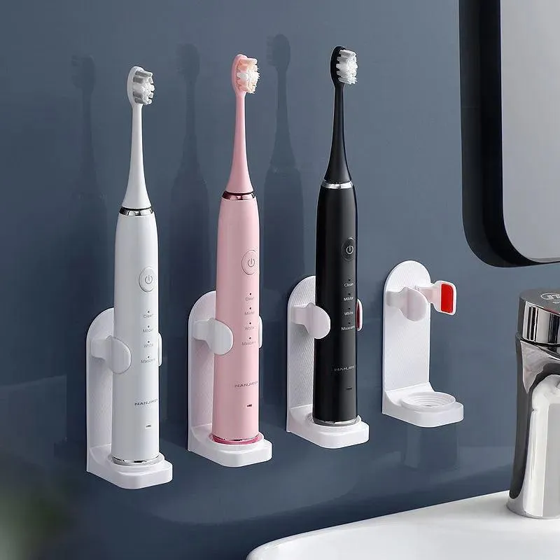 Hygienic Electric Toothbrush Holder with Water Outlet – Portable Organizer