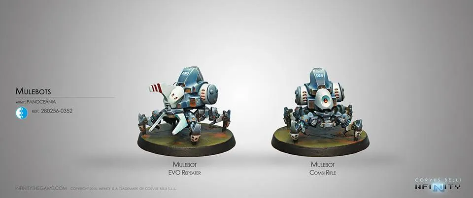 Infinity Mulebots - Panoceania