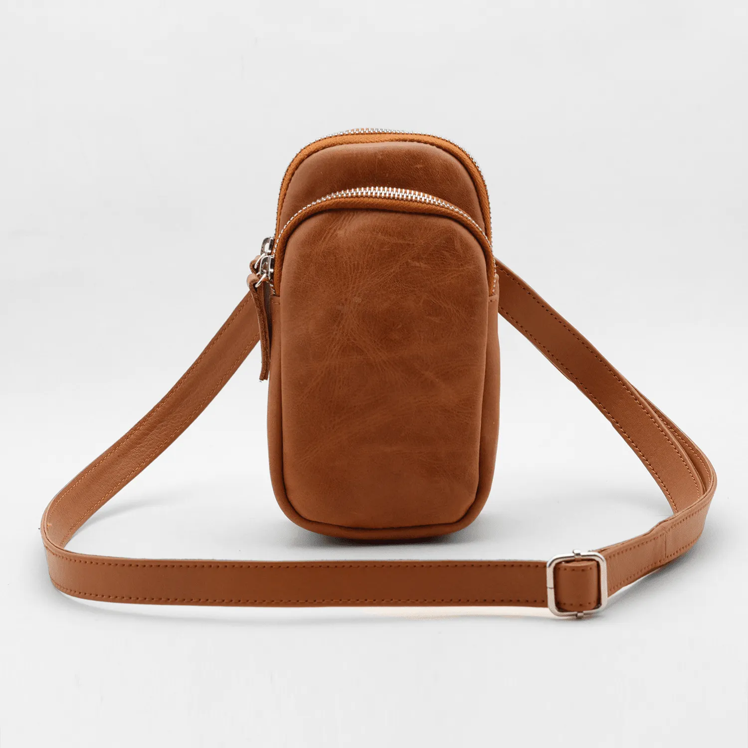 Journey Cowhide Cellphone Bag