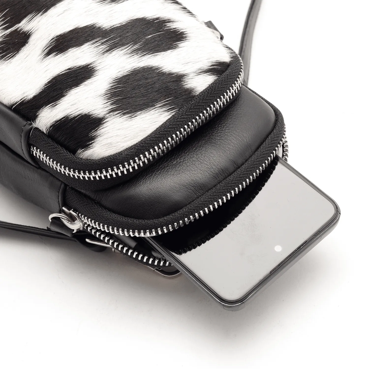 Journey Cowhide Cellphone Bag