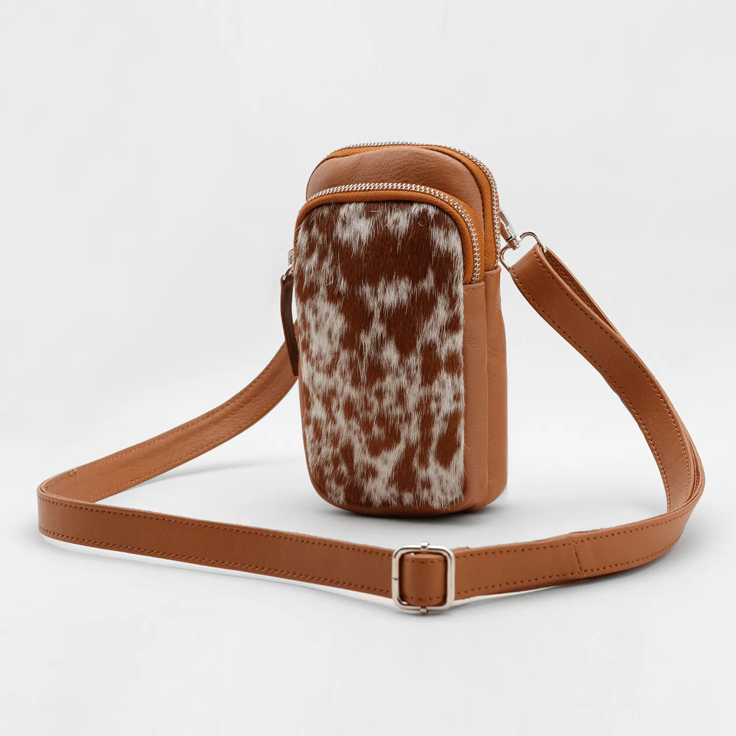 Journey Cowhide Cellphone Bag