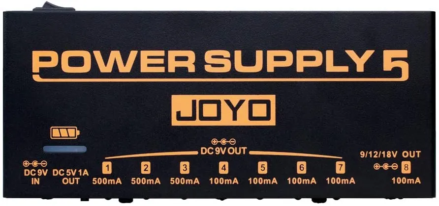 Joyo JP-05 Rechargeable Battery Guitar Effect Pedal Power Supply