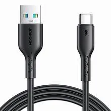 JOYROOM (SA26-AC3) 3A USB-A TO TYPE-C FAST CHARGING DATA CABLE 1M BLACK