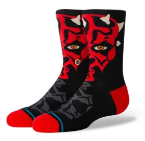 Kid's Stance Maul Crew Sock -Medium Youth 11-2