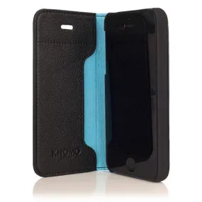 Knomo iPhone 5/5s Leather Folio  - Black