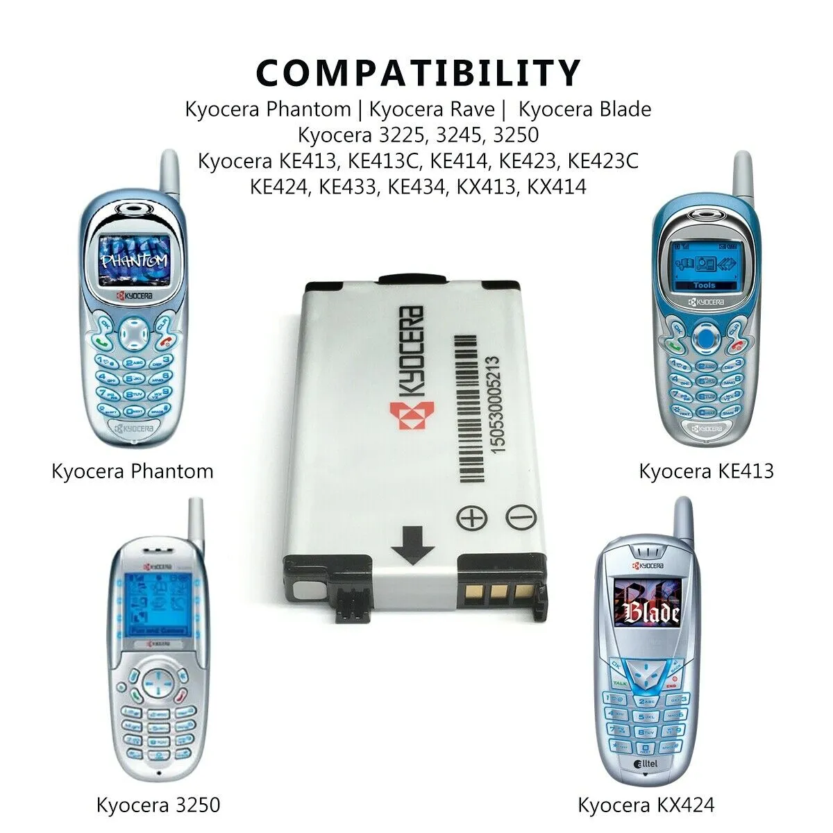 Kyocera TXBAT10009 Cell Phone Battery