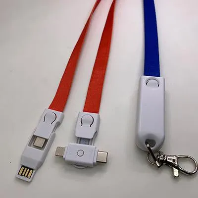 Lanyard 4 in 1 Charging Cable