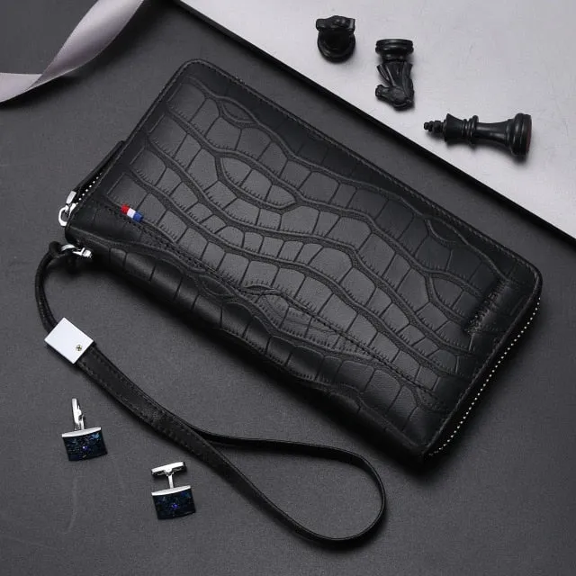 Leather RFID Blocking Phone Case & Wallet