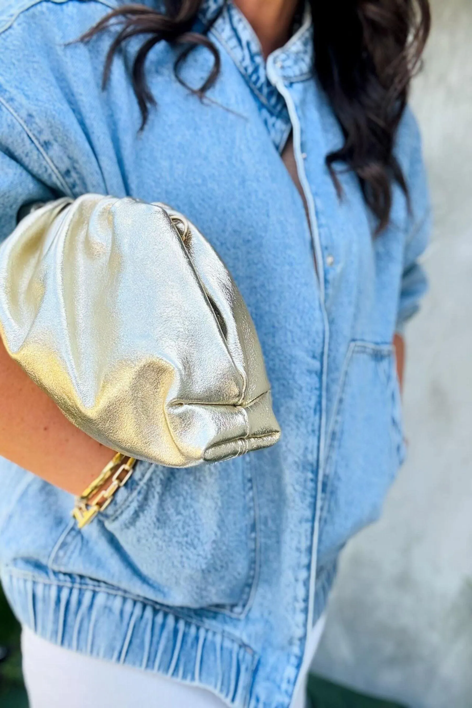 Lexi Maxi Bag | Gold