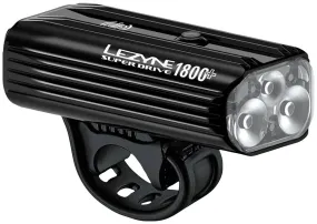 Lezyne Super Drive 1800  Smart Headlight, Black