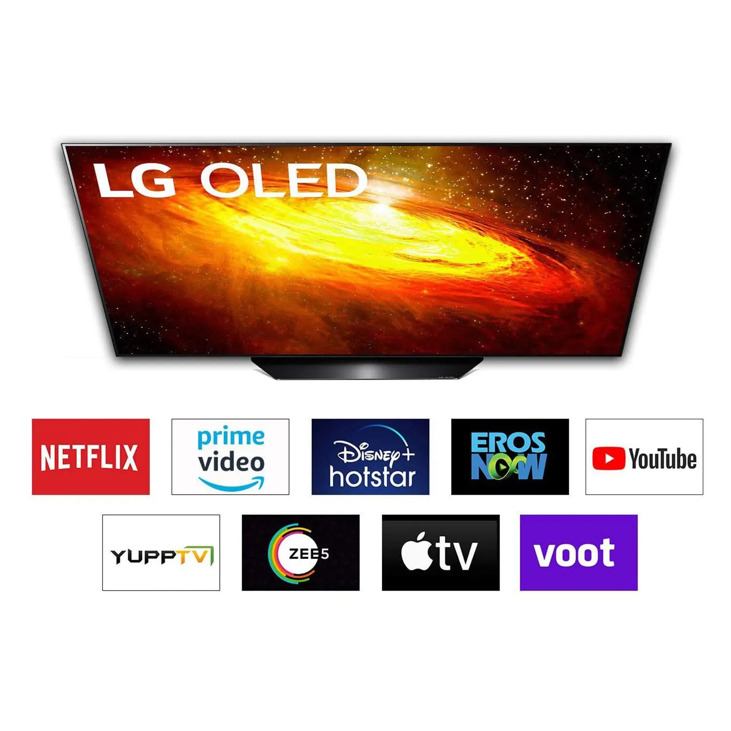 LG 139 cm (55 inches) 4K Ultra HD Smart OLED TV 55BXPTA (Dark Steel Silver)